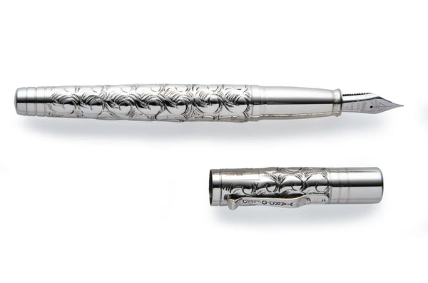 The Art of Chasing: Transforming Silver Pens into Masterpieces for a Discerning Collector