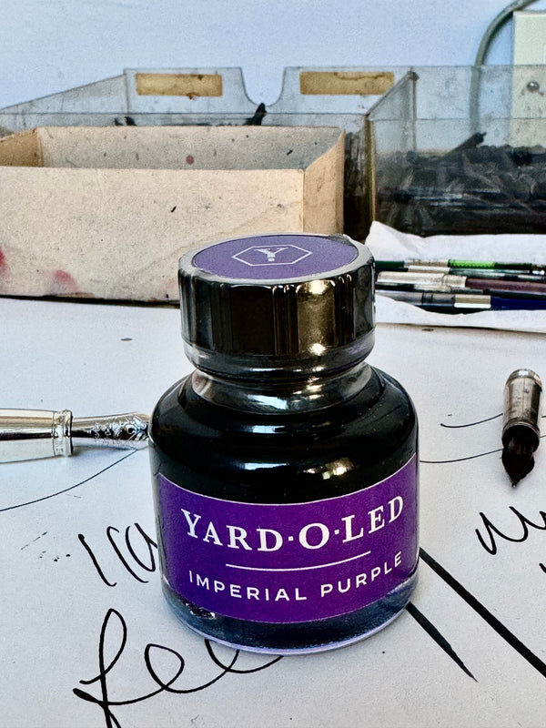 Imperial Purple Fountain Pen Ink 30ml - YARD-O-LED