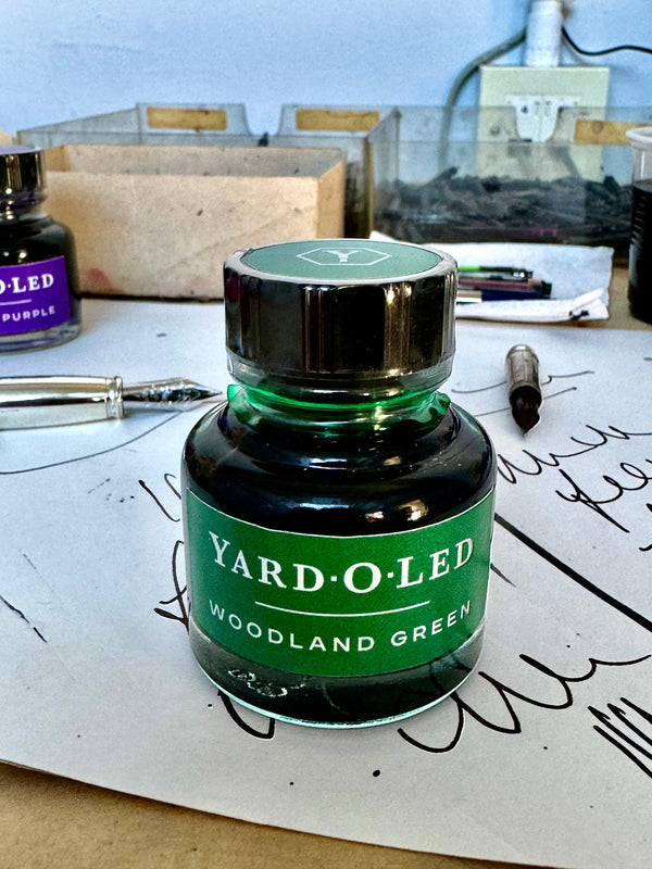 Woodland Green Fountain Pen Ink 30ml - YARD-O-LED