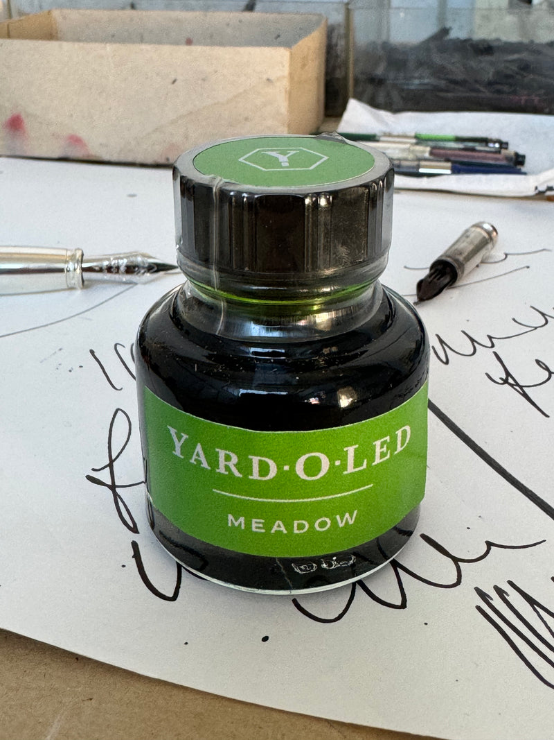 Meadow Green Fountain Pen Ink 30ml - YARD-O-LED