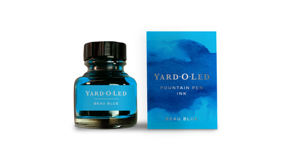 Beau Blue Fountain Pen Ink 30ml - YARD-O-LED