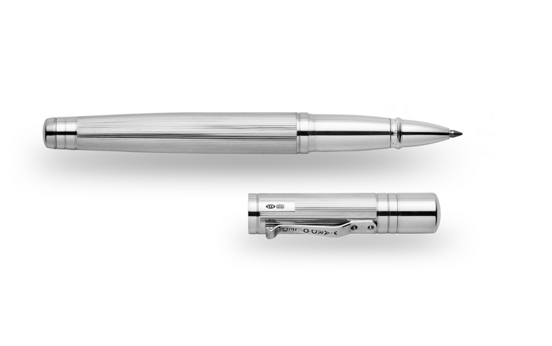 The Pinstripe 72 Sterling Silver Grand Rollerball