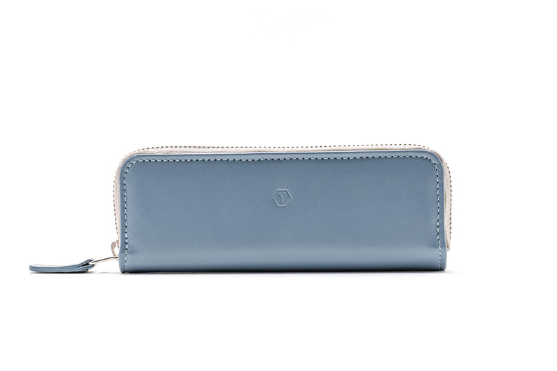 Zip Pencil Case - Sky Blue