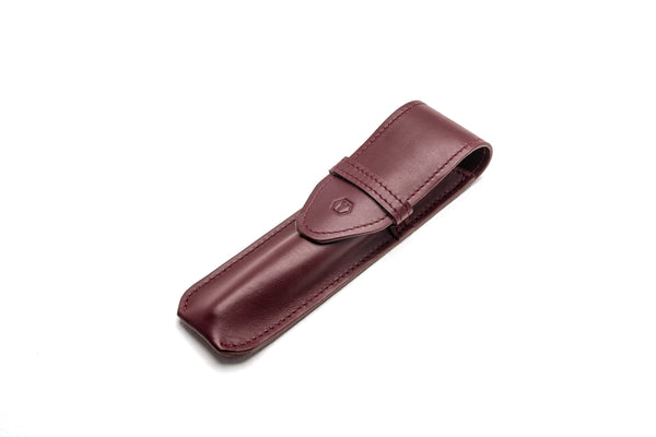 Pen Sleeve - Maroon Red