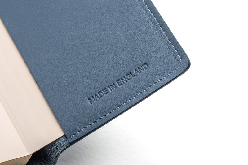 Mordan Refillable Leather Notebook - Sky Blue